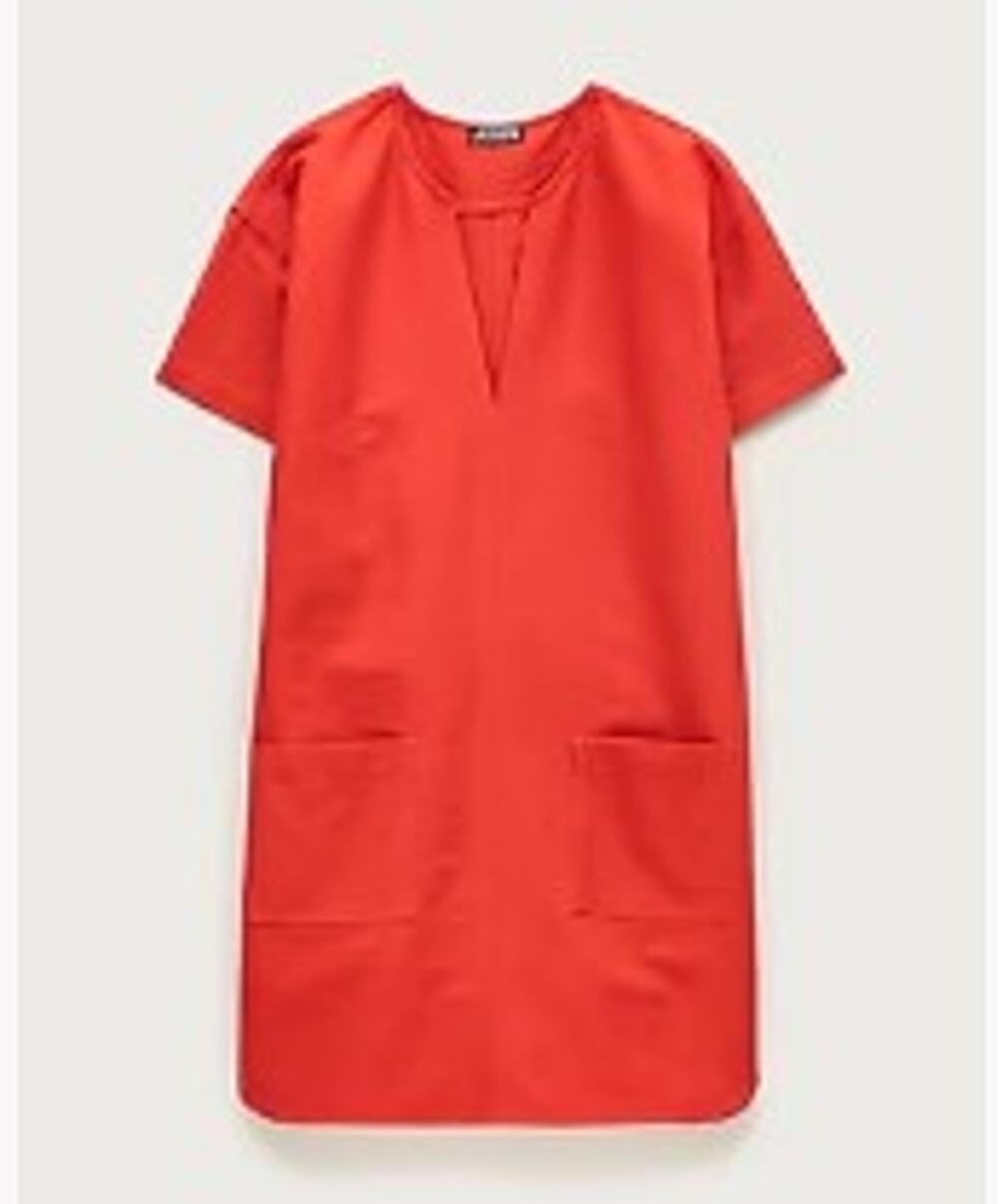J.Crew Patch Pocket Pullover Mini Dress, Petite Small, NWT